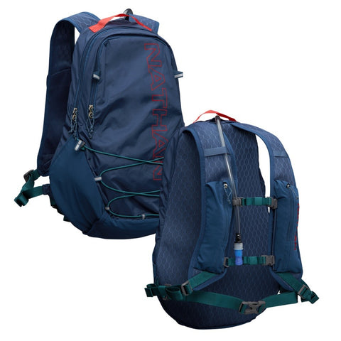 Nathan Crossover Pak 15L Marine Blue/Hot Red
